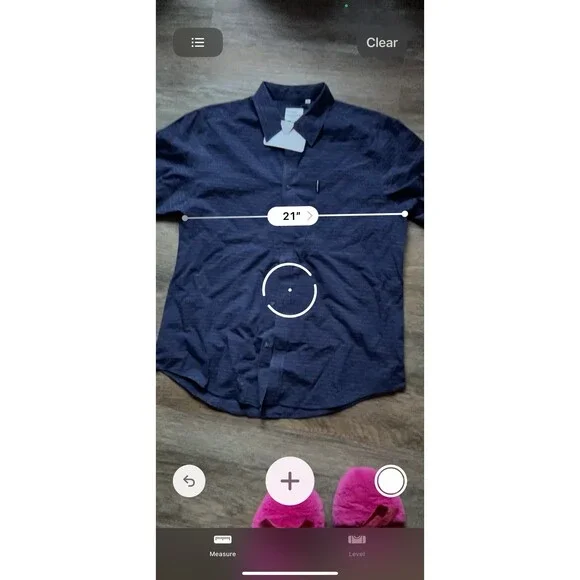 Ben Sherman NWOT Blue Stripe Short Sleeve Button Up Size XL 100 Cotton - Picture 16 of 16